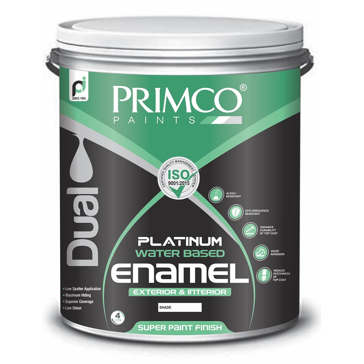 Platinum Water Based Enamel Exterior & Interior Primco Paints